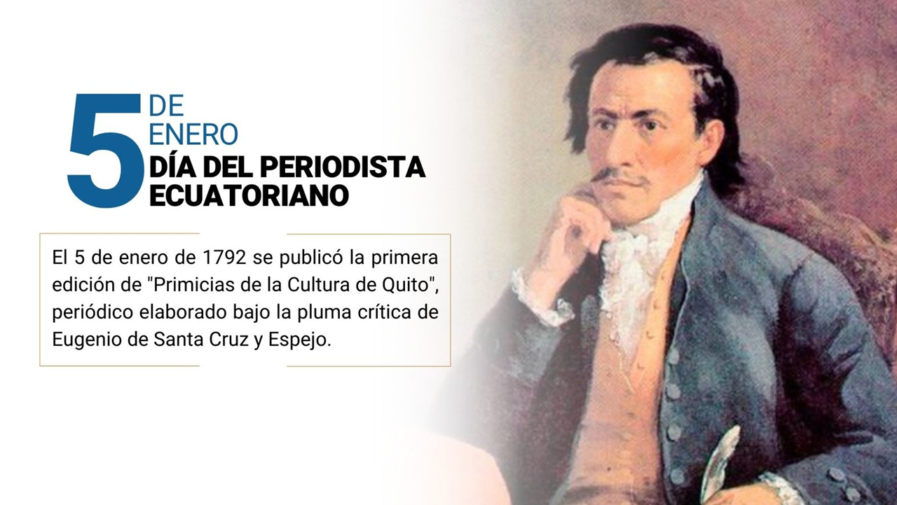 HOY SE CELEBRA EL DÍA DEL PERIODISTA ECUATORIANO - Casa De La Cultura ...